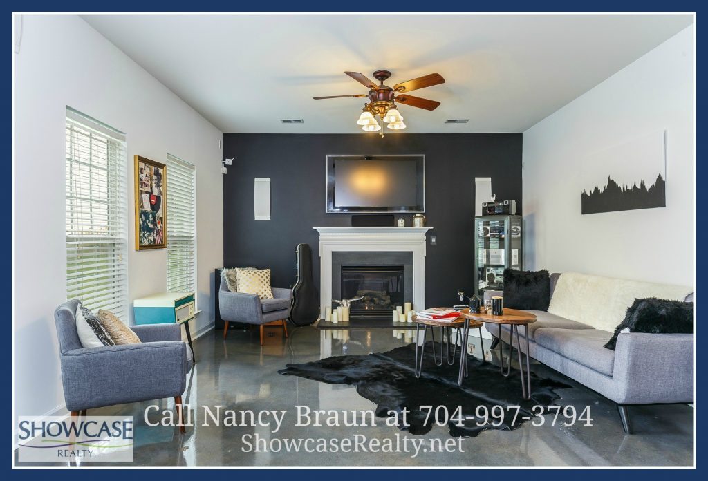 Homes for Sale in Huntersville NC - Entertain family and friends in the contemporary style living room of this Huntersville NC. Homes for Sale in Huntersville NC