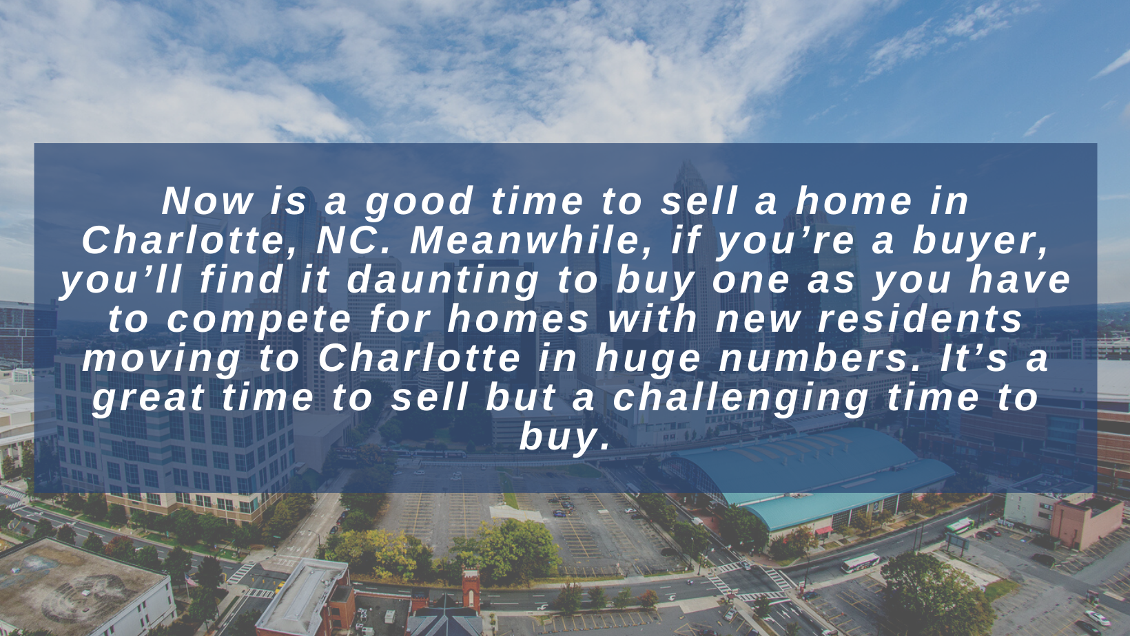 Charlotte, NC Real Estate - The current supply and demand in the real estate market is important to know when you are planning to buy a house in Charlotte city. Charlotte, NC Real Estate