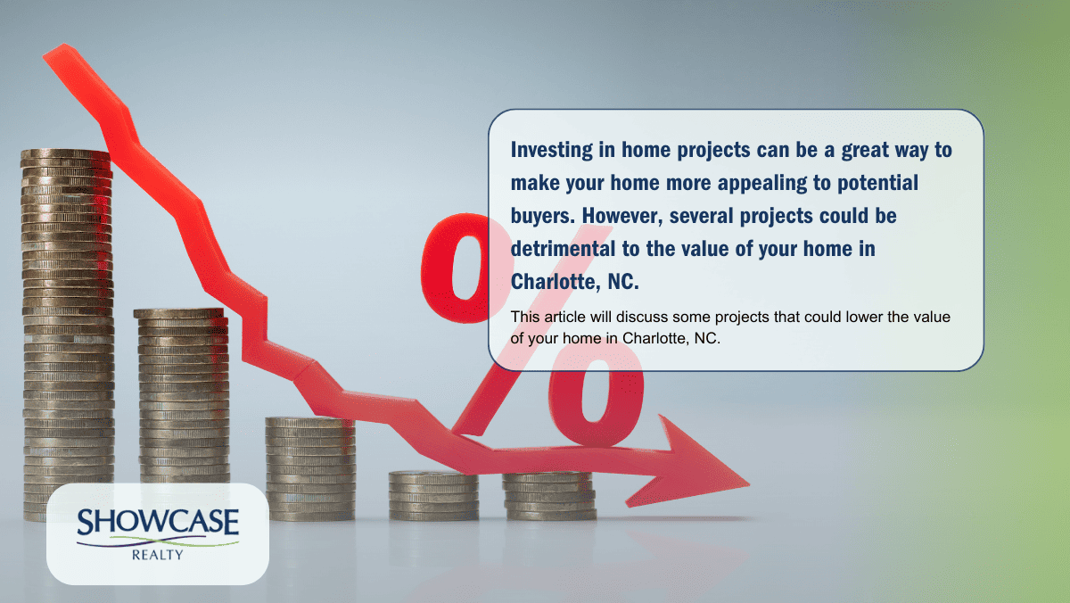 Top Real Estate Companies in NC - Projects That Could Hurt Your Home's Value - Avoid costly mistakes with this guide to home projects that could decrease the value of your Charlotte property.