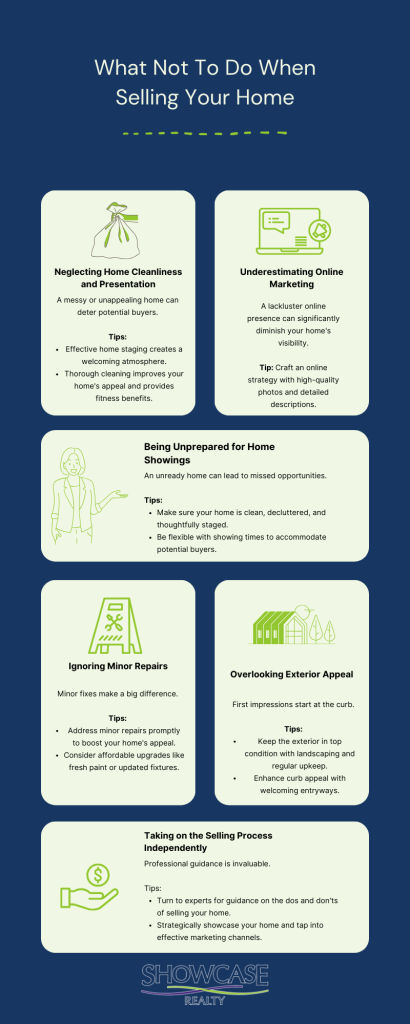 Learn valuable insights on what not to do when selling your Charlotte NC home, essential for anyone searching for Charlotte NC homes for sale.