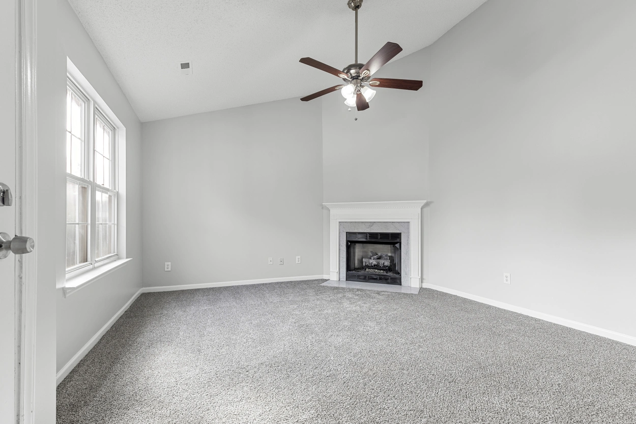 Beautiful single-story home for sale at 3703 Silver Ore Ln, Charlotte, NC, featuring a charming front porch and well-maintained landscaping...