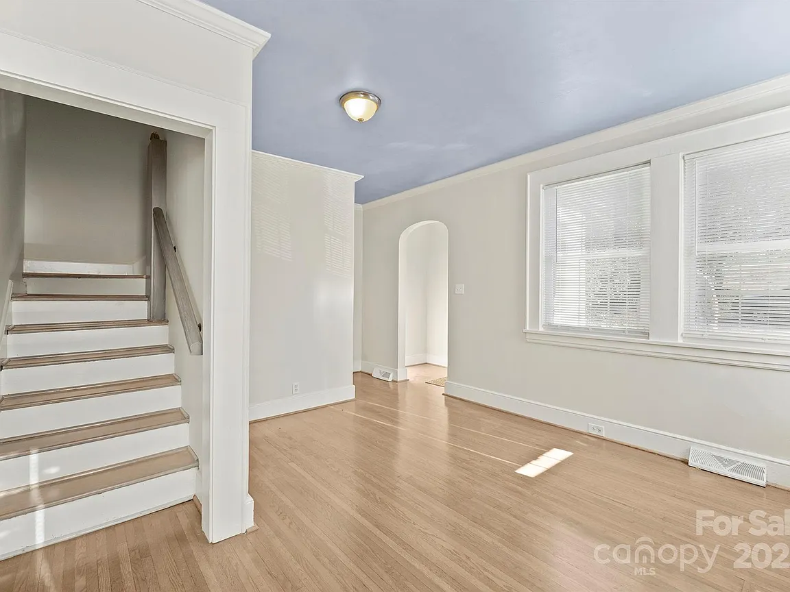 Living room and stairs to 2nd floor Charlotte,North Carolina,Open House